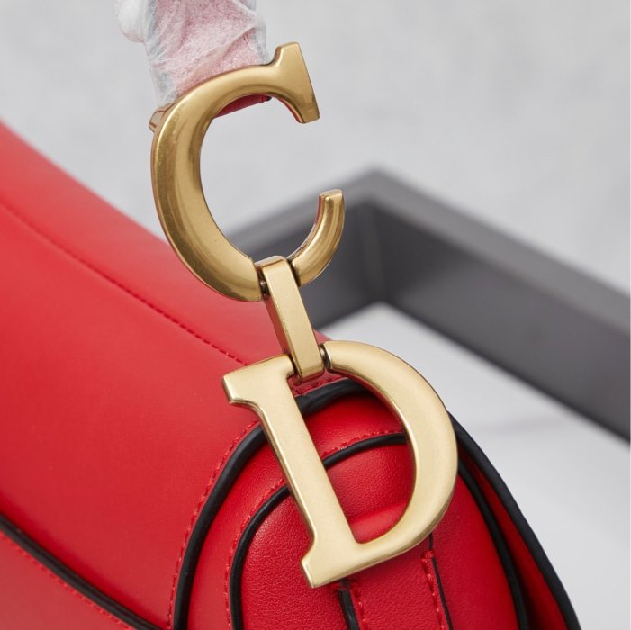 Сумка кожаная женская Dior Saddle 24 см фото 3