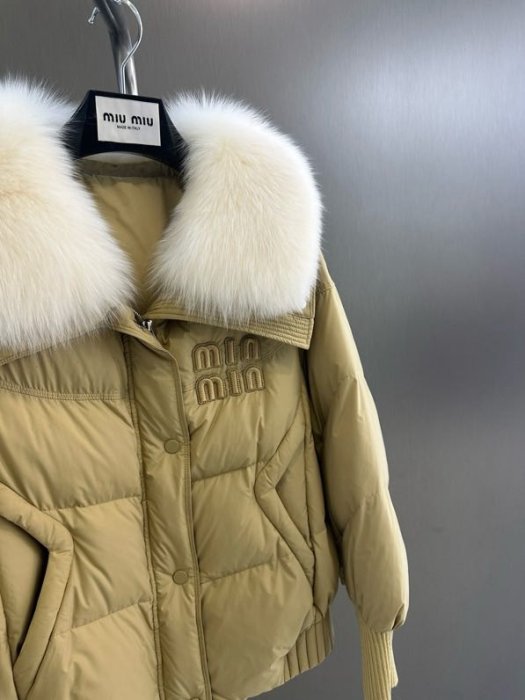 Down jacket from fox fur фото 2