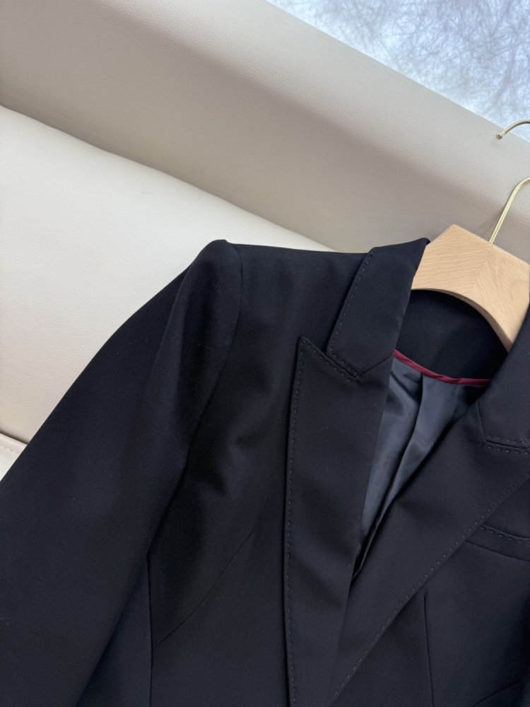 Double-breasted a jacket and pants фото 7