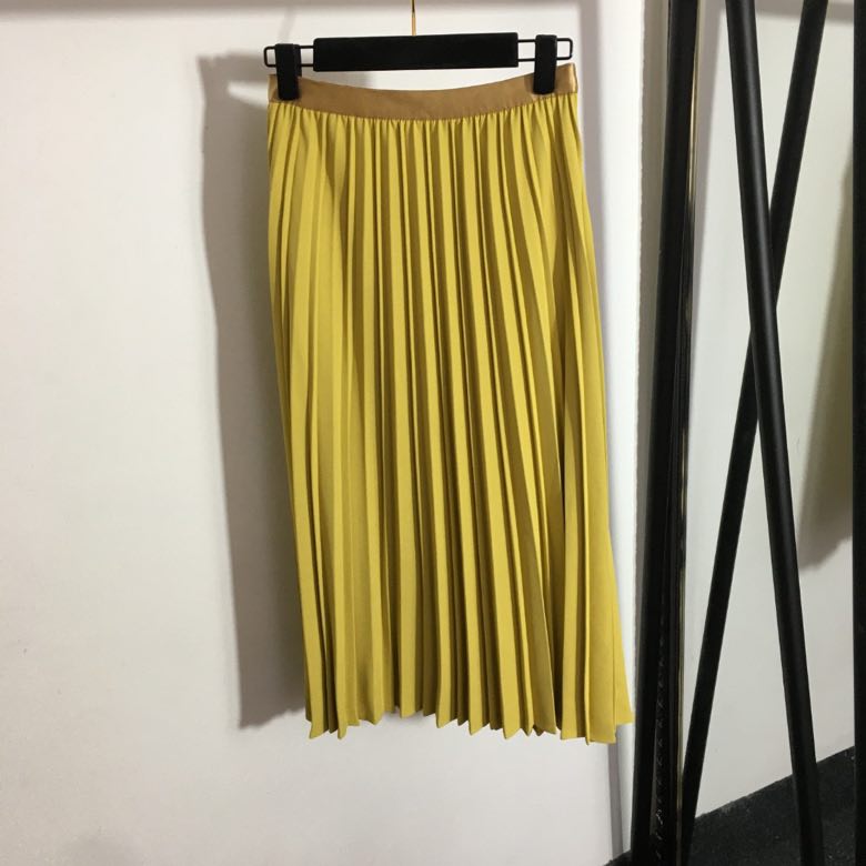 Плиссированная юбка с высокой талией фото 4