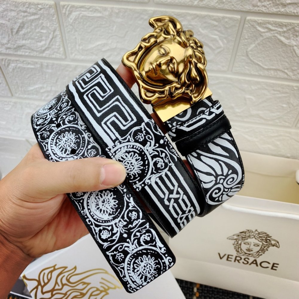 Belt leather 40 mm фото 3