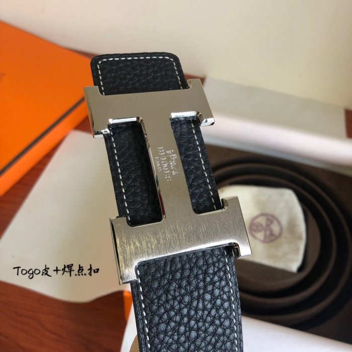 Belt leather 3.8 cm