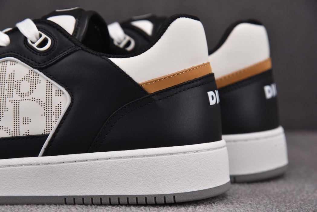 Кроссовки Dior B27 Low Black White фото 13
