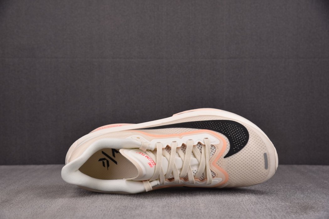 Кроссовки Zoom Fly 6 Pale Ivory Crimson фото 3