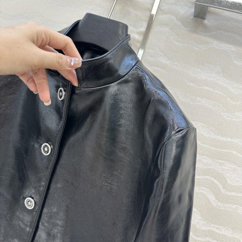 Jacket leather women's фото 3