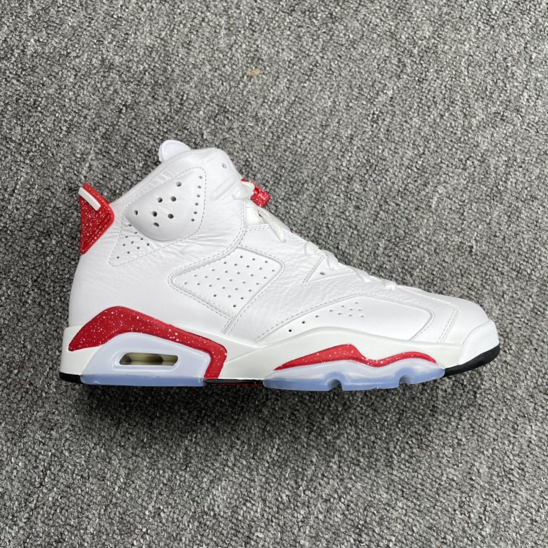 Red white and hot sale gray jordan 6