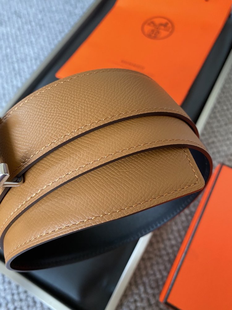 Belt leather 38 mm фото 6