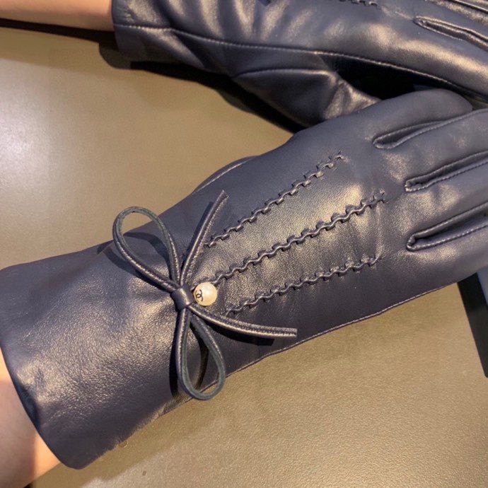 Gloves leather women's фото 2