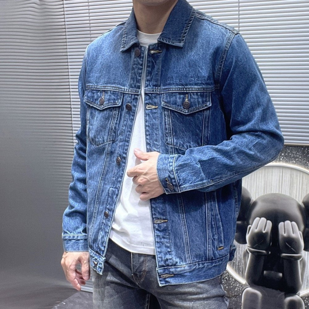 Куртка мужская джинсовая фото 4