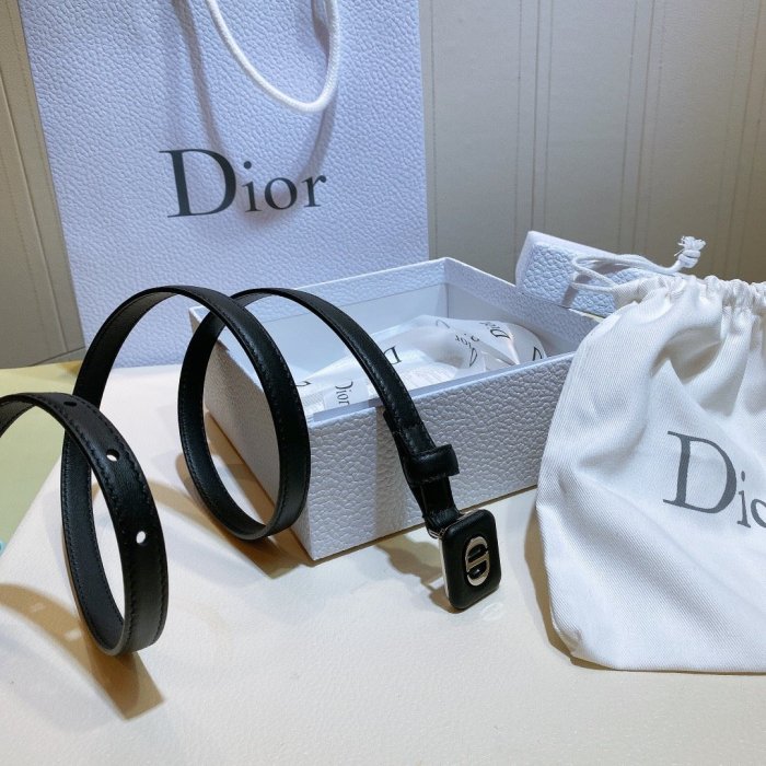 Ремінь жіночий Dior Bobby 1.2 см фото 3