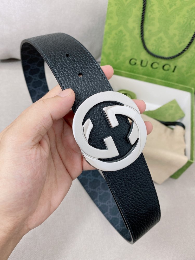 Ремень кожаный 40 мм фото 4