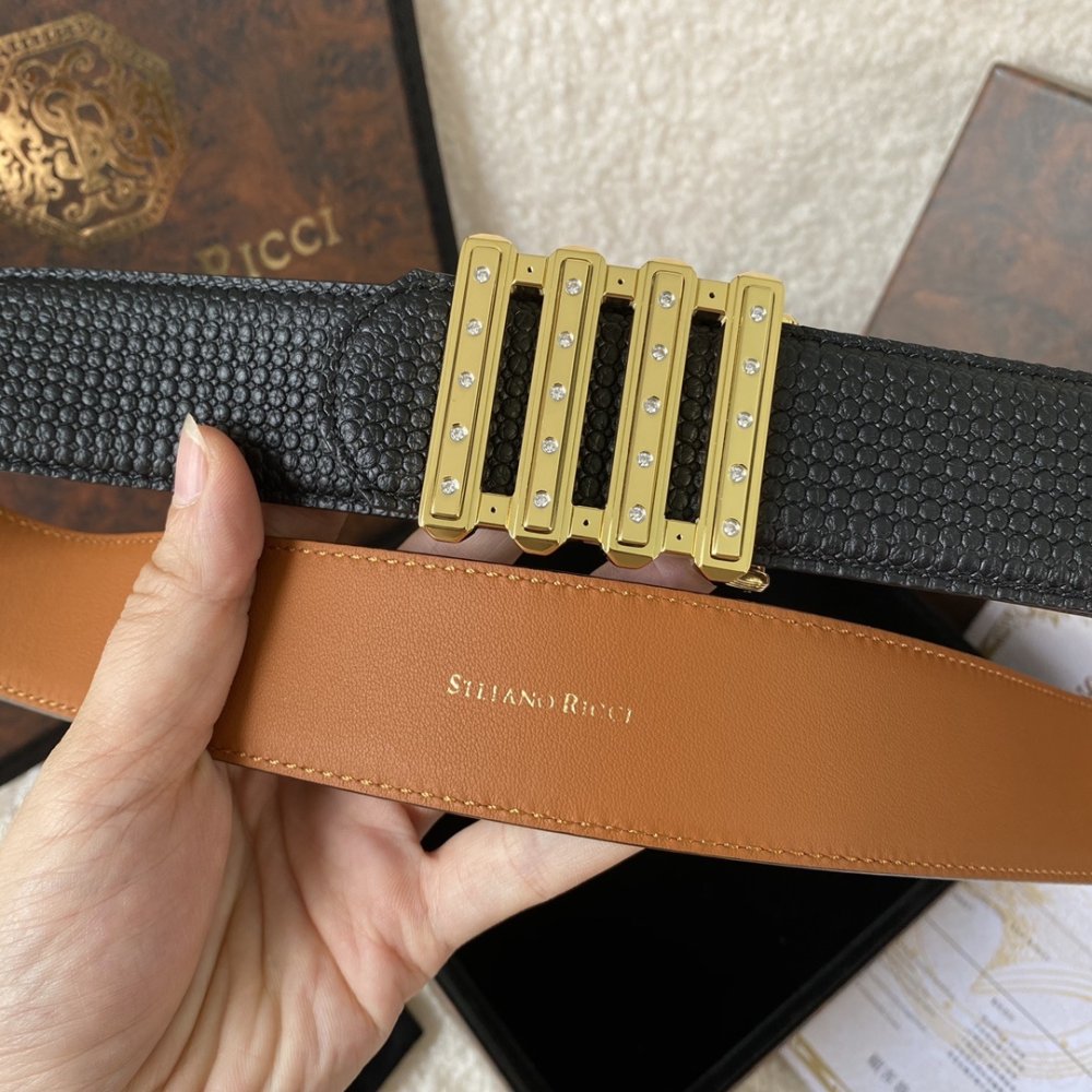 Ремінь шкіряний 38 мм фото 5