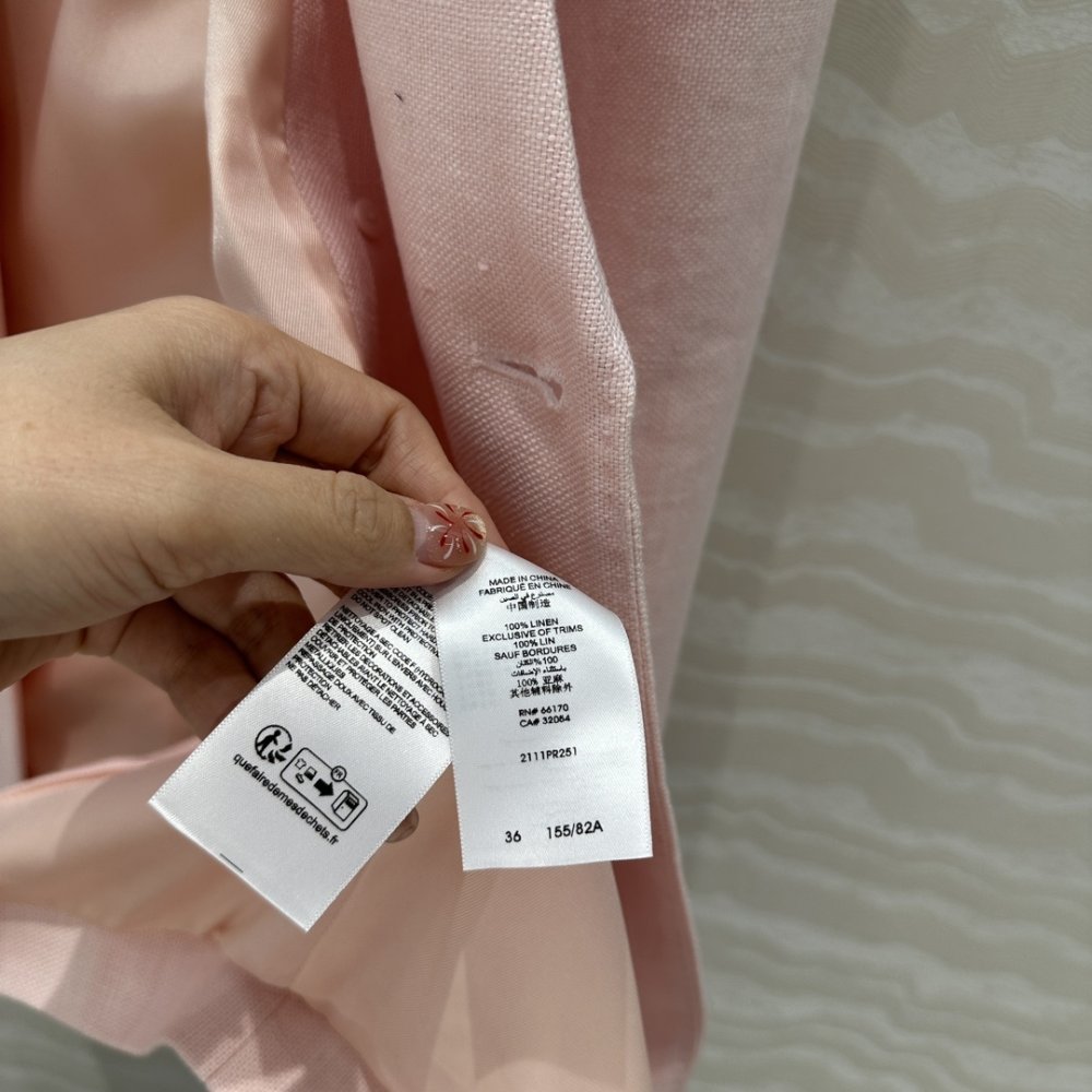 Пиджак льняной женский фото 8