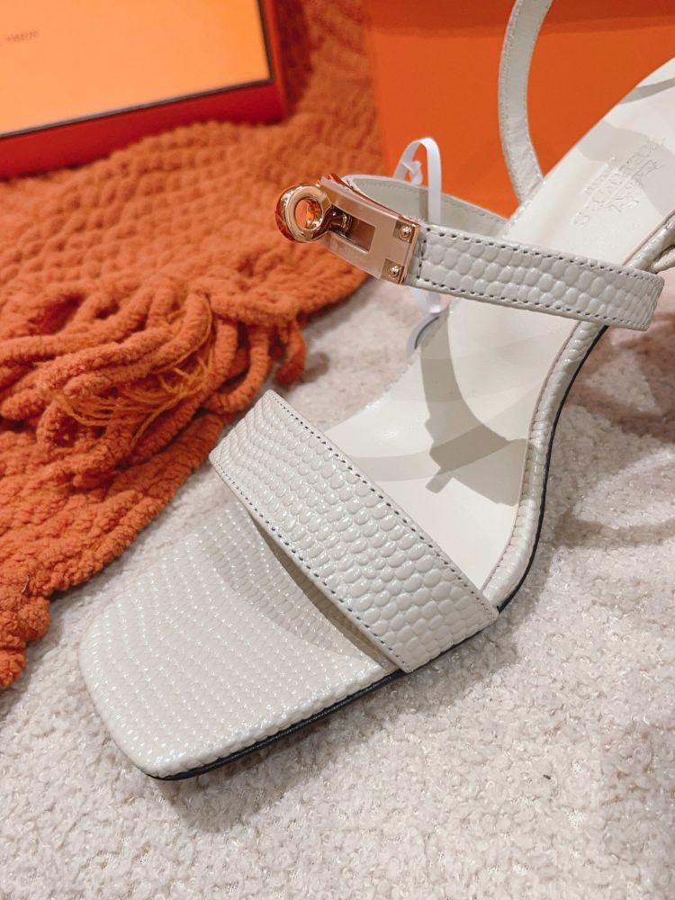 Босоніжки Hermes Glamour на підборах 7.5 см фото 8