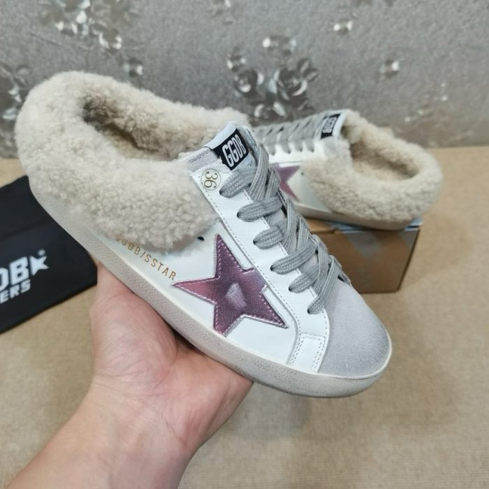 Кроссовки Golden Goose Super Star на меху