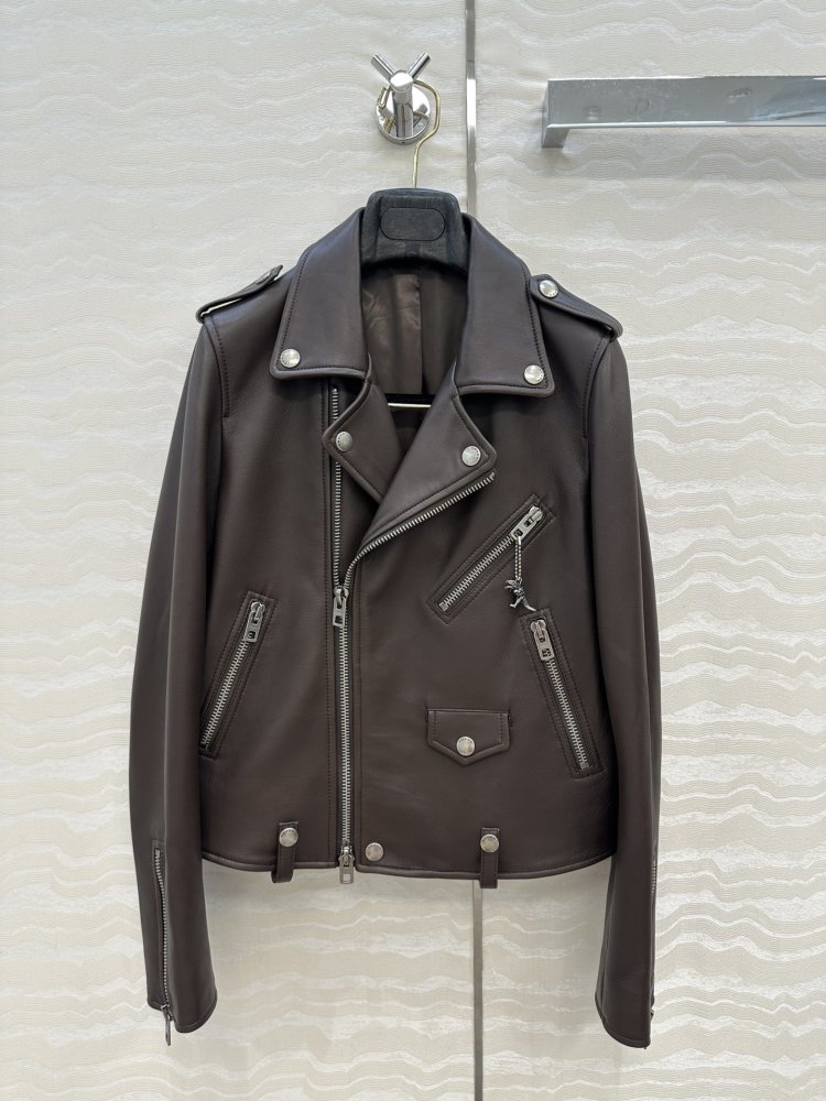 Куртка шкіряна жіноча