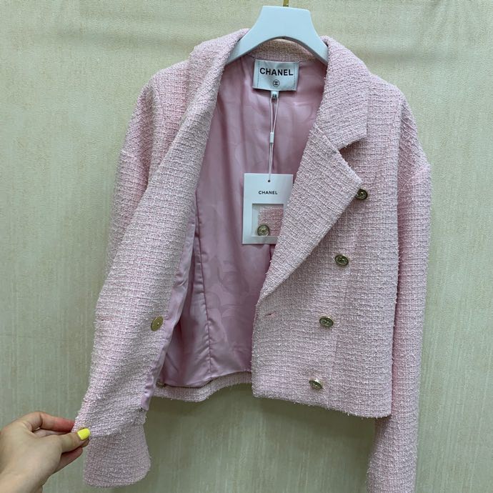 Пиджак женский, розовый фото 4