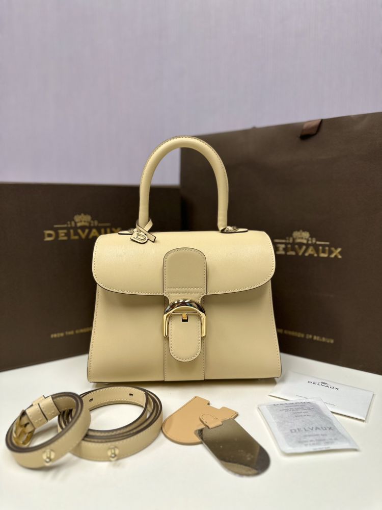 A bag women's Brillant leather handbag 24 cm