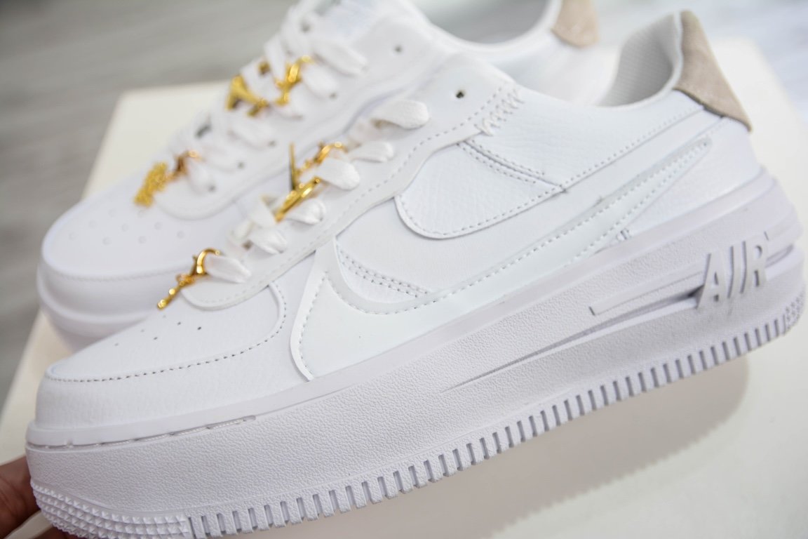 Sneakers Air Force 1 Low PLT.AF.ORM FB8473-100 фото 7