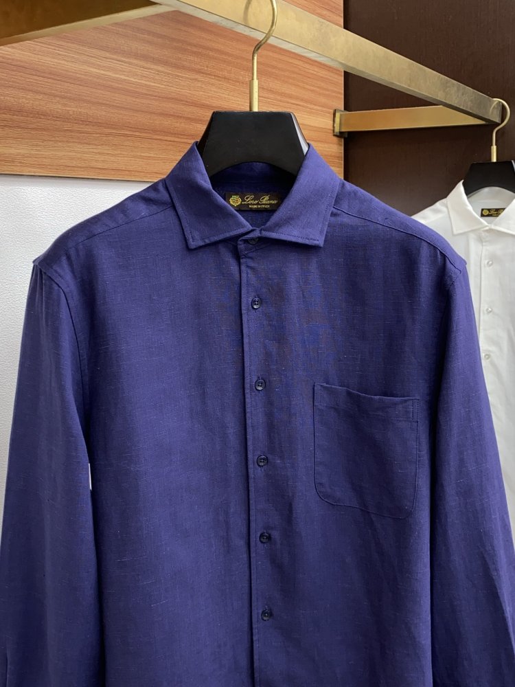 Рубашка льняная мужская фото 2