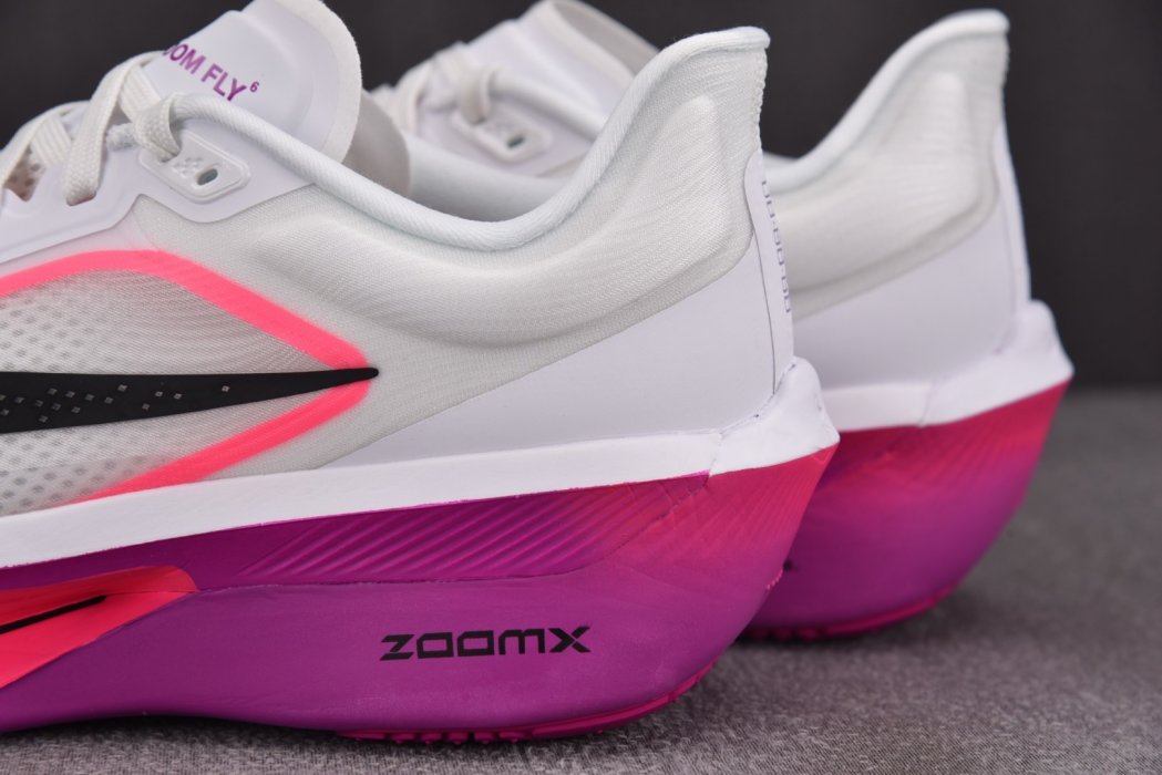 Кроссовки Zoom Fly 6 Vivid Grape Hyper Pink фото 13