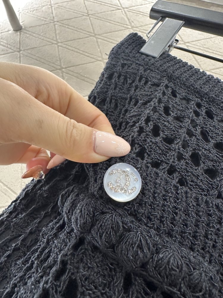 Ажурные брюки с широкими штанинами фото 7