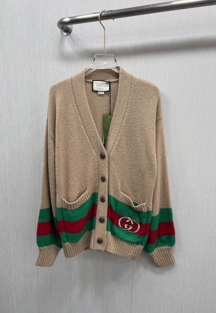 Knitted cardigan female