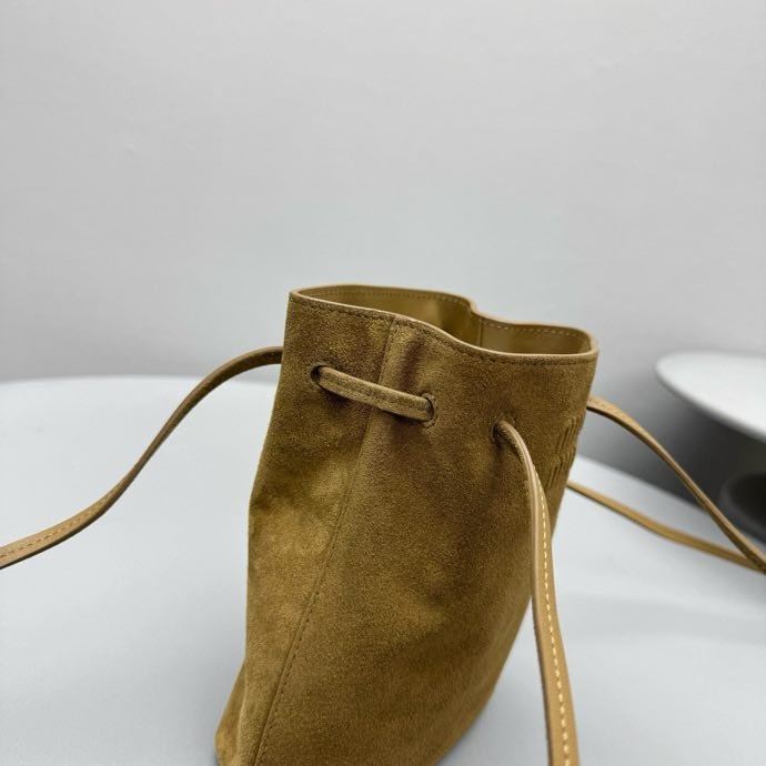 Сумка кожаная женская Pouch De Ante Verde 17 см фото 3
