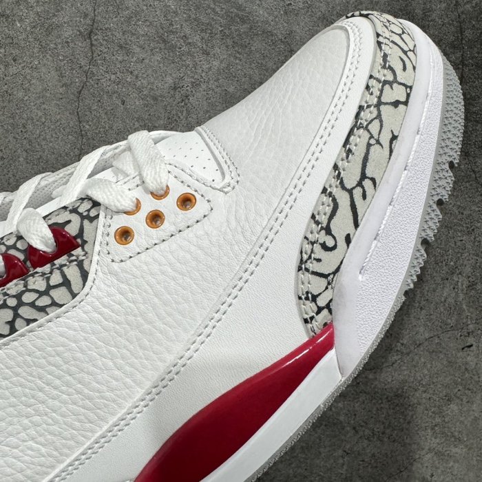 Кросівки Air Jordan 3 Cardinal Red фото 6