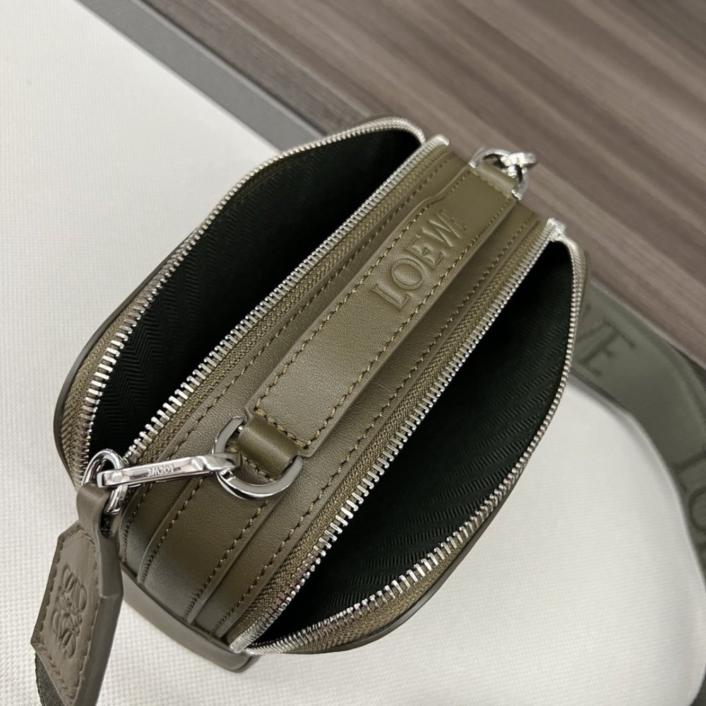 A bag leather 18 cm фото 8