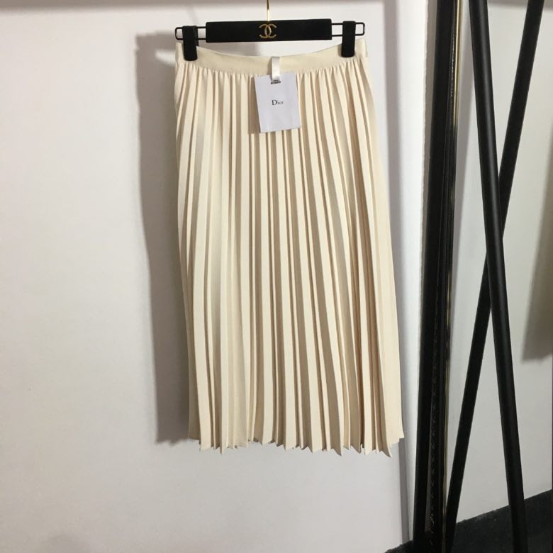 Плиссированная юбка с высокой талией