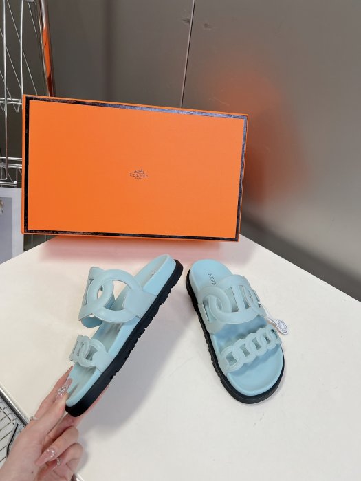 Шлепанцы Hermes Extra фото 4