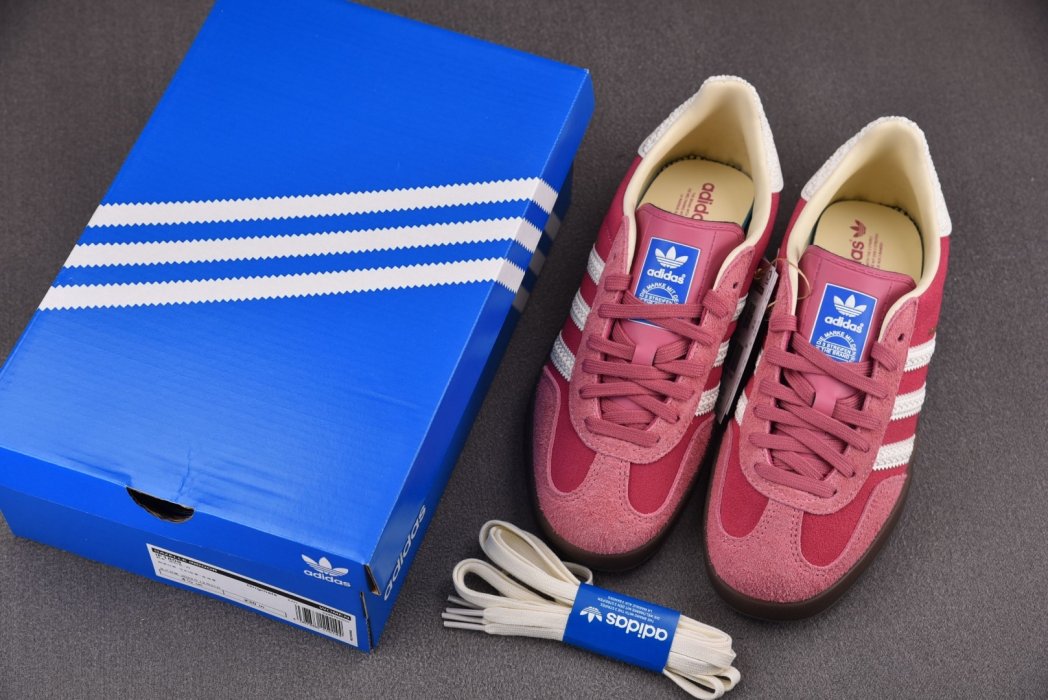 Sneakers Gazelle Indoor Pink Cloud White фото 7