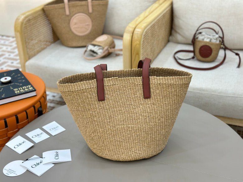 Солом'яний сумка 46 см фото 3