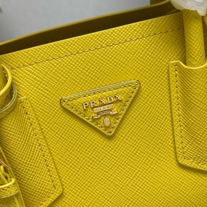 Сумка кожаная Double Bag mini 1BG443 25 см фото 4