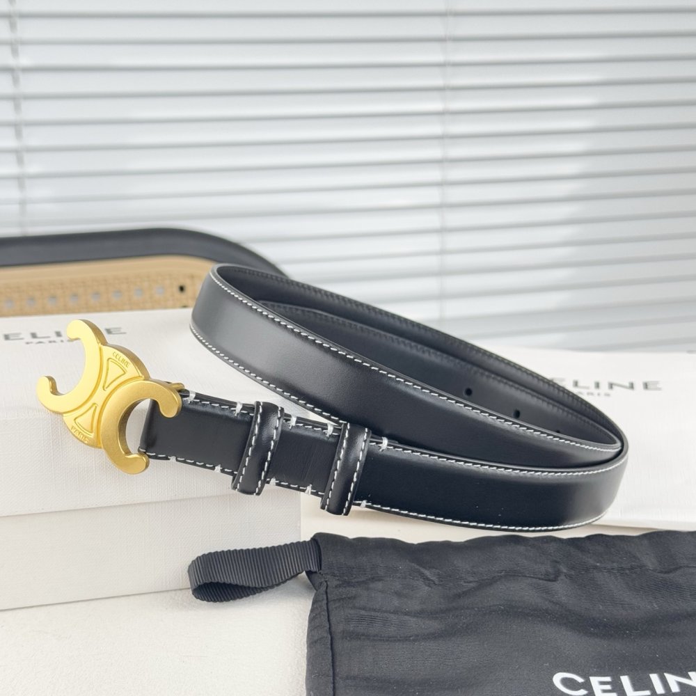 Ремень кожаный 25 мм фото 3