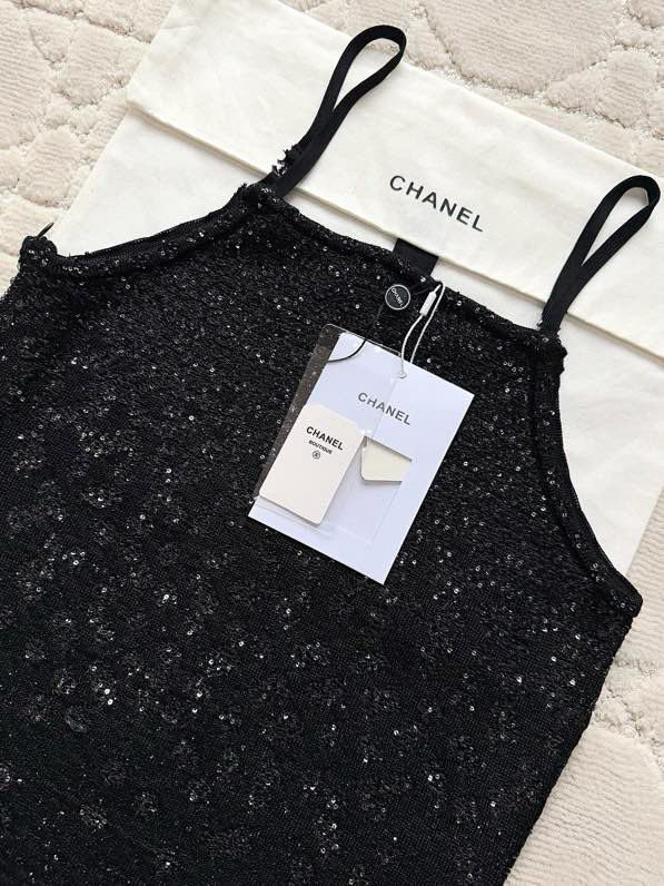 Dress on suspenders Chanel 25P фото 6