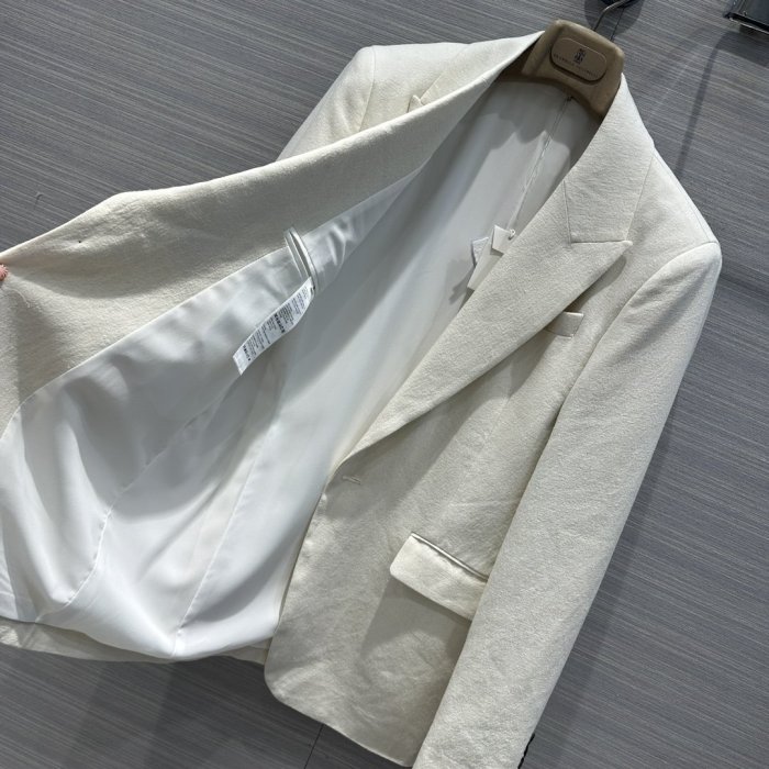 A jacket female linen фото 6