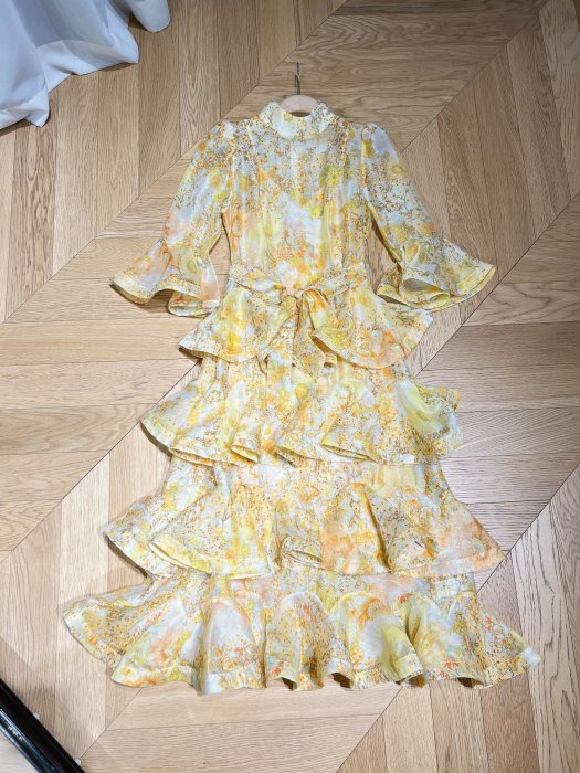 Платье с цветочным принтом фото 8