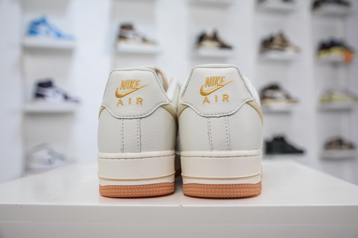 Кроссовки Air Force 1 Low 07 White Cream Gum ML2022-113 фото 2