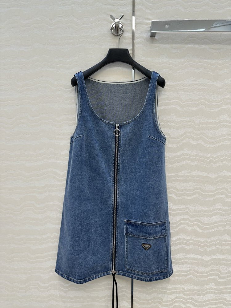 Denim dress