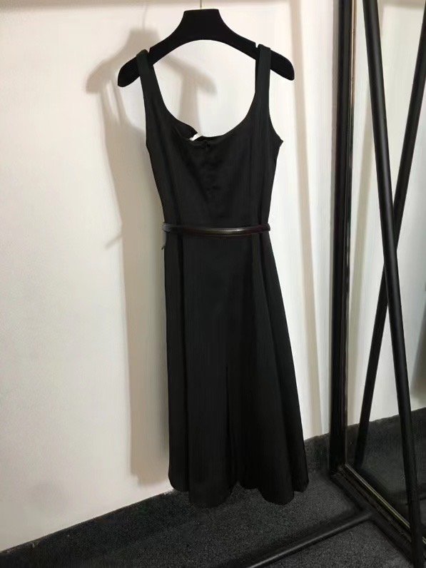 Платье черное с ремнем фото 5