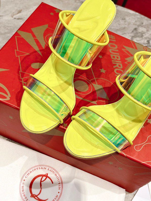 Sandals The Just Loubi yellow фото 6
