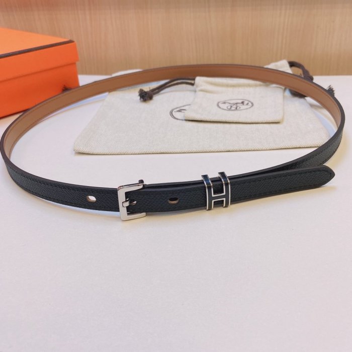 Belt leather female 1.5 cm