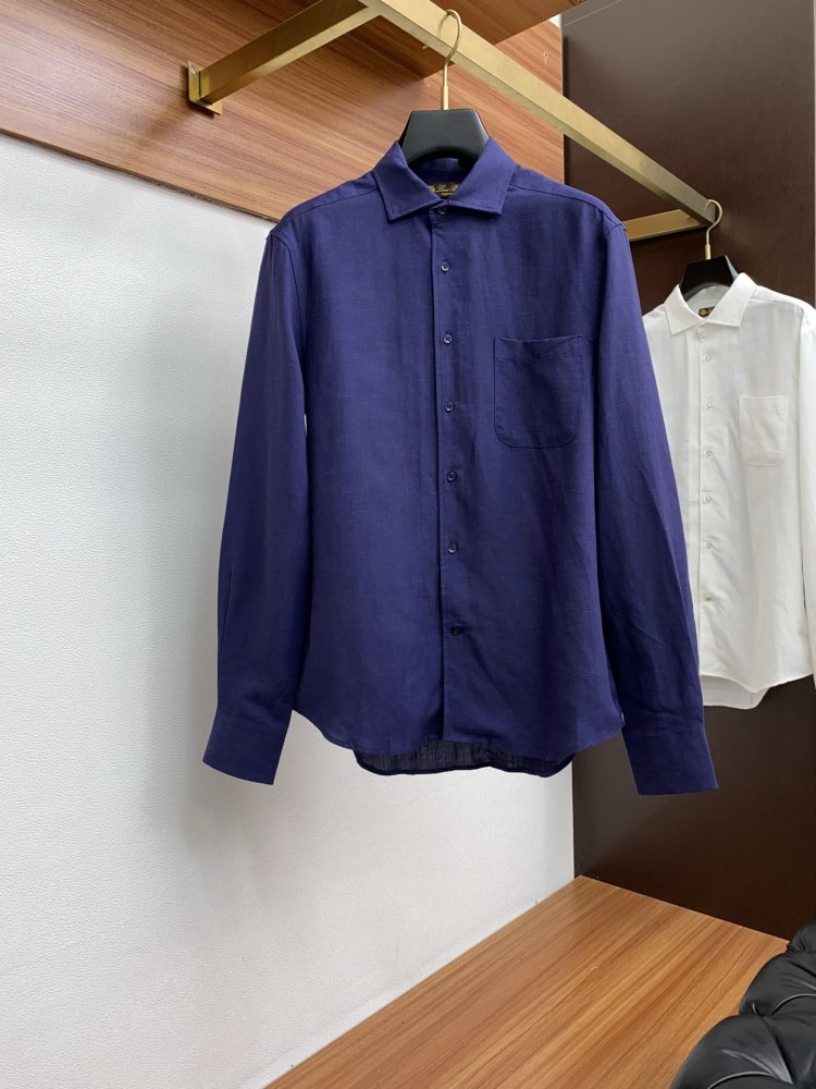 Рубашка льняная мужская