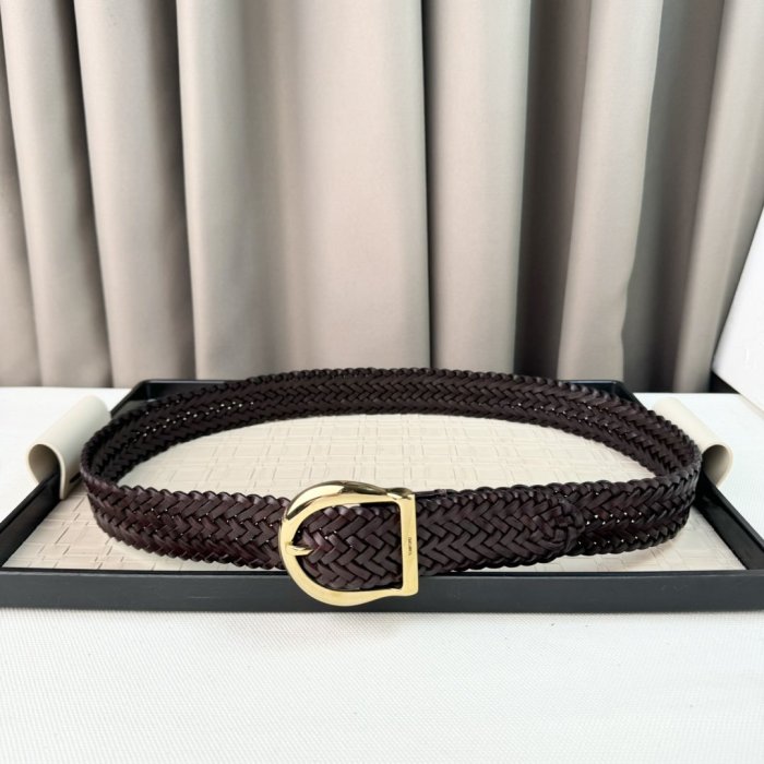 Belt leather 3.8 cm