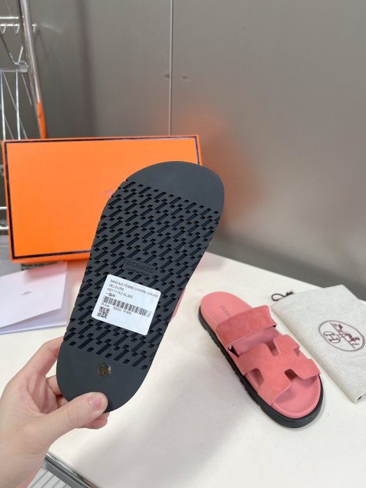 Шлепанцы Hermes Chypre фото 9