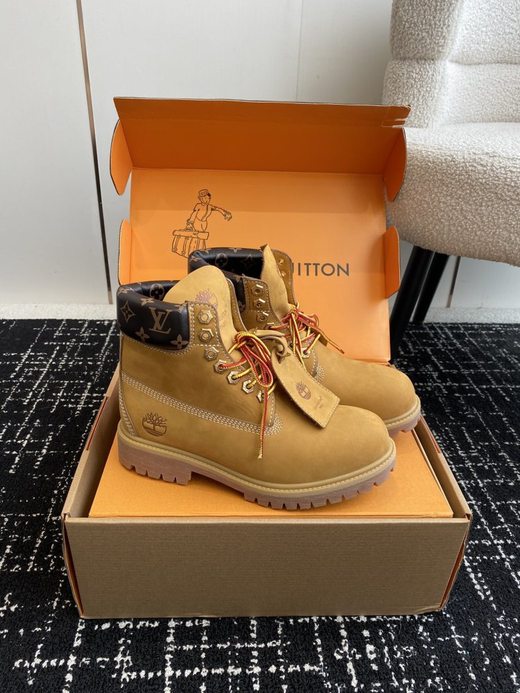 Ботинки женские Louis Vuitton x Timberland фото 2