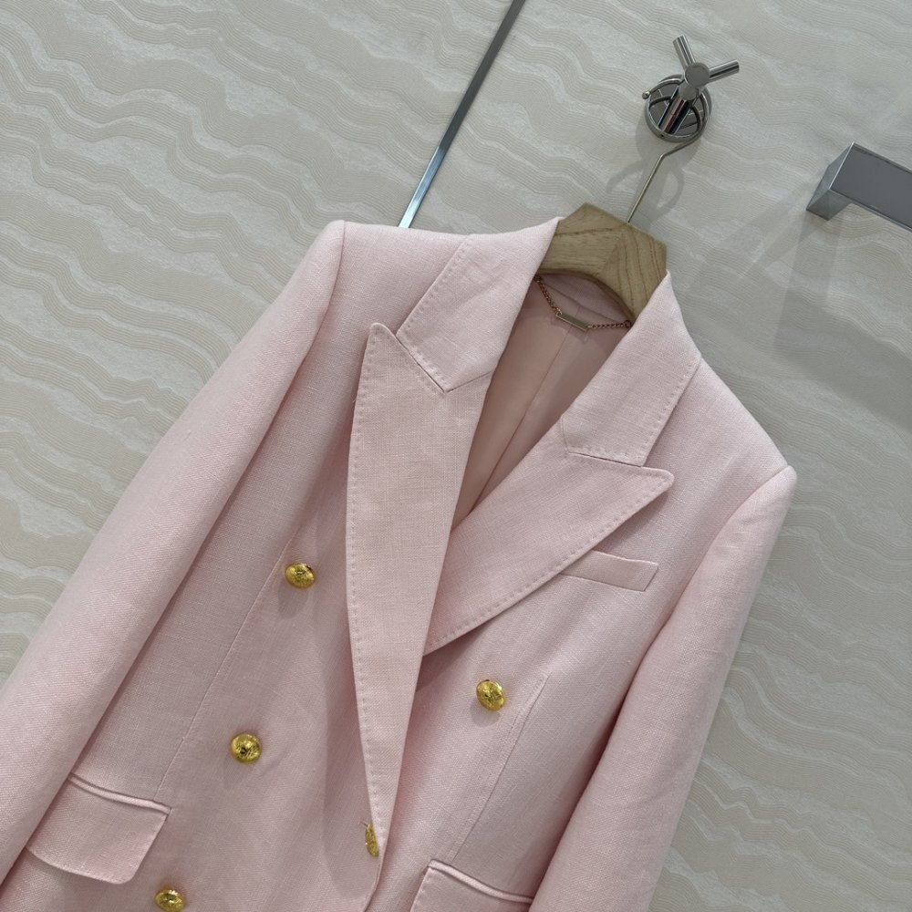 Пиджак льняной женский фото 2