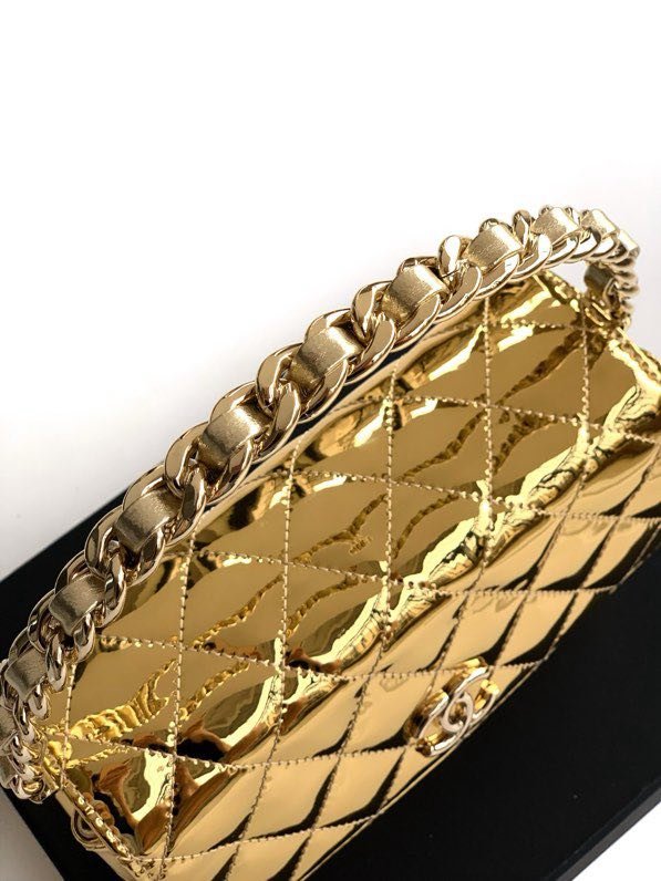 Сумка кожаная CHANEL 25P 18 см фото 9